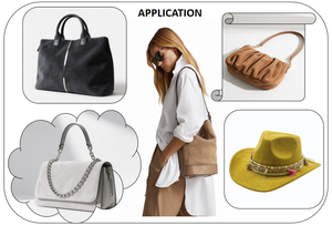 माइक्रोफाइबर के लिए जूते के लिए माइक्रोफाइबर पिन 1.2 मिमी-1.8 मिमी मोटाई सोफे और फुटबॉल उपयोग के लिए कार अंदरूनी - Product Image 6