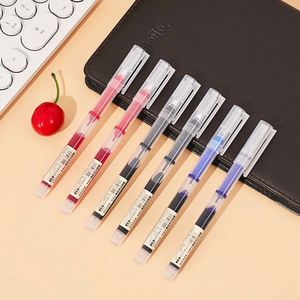 Bolígrafo de Gel Líquido de Escritura Fluida, de Secado Rápido, Neutro, para Firmas, Exámenes, Estudiantes, Negro, Plástico, con Purpurina - Product Image 2