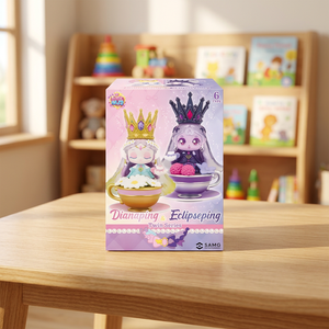 Figuras Samg Teenieping Twin Series, Dianaping Eclipseping, Paquete de 6, Juguete Coleccionable de Fantasía para Niños de 7 a 12 Años - Product Image 2