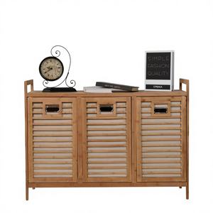 Panier à <span class=keywords><strong>linge</strong></span> en bambou moderne et simple pour la salle de bain, la chambre à coucher, la machine à laver, le <span class=keywords><strong>tri</strong></span> des vêtements - Product Image 1