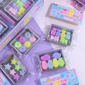 Mini Juego de Juguetes Creativos DIY de Garra de Gato, Pez y Estrella, Hechos a Mano, Pequeños Juguetes de Ciencia e Ingeniería Unisex, Material TPR para Jugar con Alimentos - Product Image 3