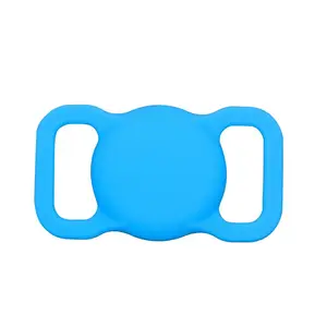 Chó nhận dạng thẻ Silicone ID tag khắc nhãn thép không gỉ khắc với mã QR tấm nhận dạng thẻ không khí