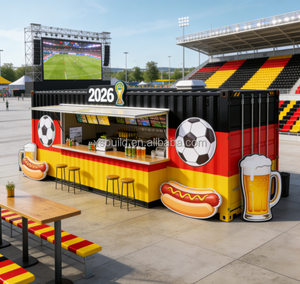 2026 <span class=keywords><strong>France</strong></span> Cafés conteneurs préfabriqués prêts à l'emploi, Cafés-bar mobiles conteneurs, <span class=keywords><strong>Mini</strong></span> cafés mobiles conteneurs - Product Image 4