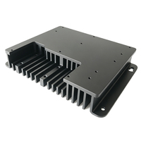 Dissipateur thermique de chargeur personnalisé 199(W)* 35(H)* 110(L)mm dissipateur thermique en aluminium traité CNC pour chargeur mural