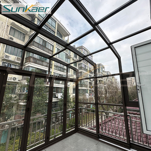 Precio de fábrica Nuevo tipo Patio Recinto Sunroom retráctil Gazebo Cubre el <span class=keywords><strong>techo</strong></span> cerrado <span class=keywords><strong>Policarbonato</strong></span> - Product Image 3