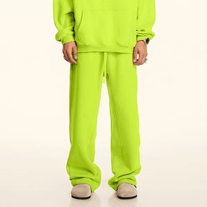 2025 couleur unie ample droite Sport pantalon surdimensionné cordon coupe-vent pantalons de survêtement vêtements de sport décontractés costume de sport pour unisexe - Product Image 6