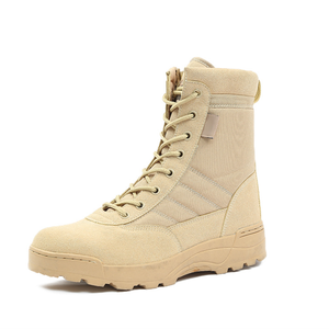 Scarpe di Sicurezza WANZHUO per Uomo, Nere, Antiurto, per Lavoro e Allenamento, Antiscivolo, per Escursionismo e Arrampicata, Stivali <span class=keywords><strong>Tattici</strong></span> - Product Image 3