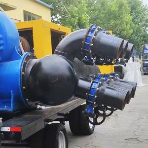 SHUANGSHENG High-Intensity Multifunctional Electric Flood Control <b>Pump</b> Truck High-Pressure Wastewater Capability 0.75KW Power - Product Image 2