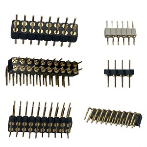 1.271.778/2.0/2.54mm SMT 3P 12V Brass Male Round Hole <b>Pin</b> Header PCB Connector Machined Precision Turned <b>Pins</b> - Product Image 2