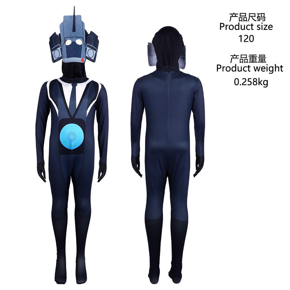 Double-headed monitoring headgear