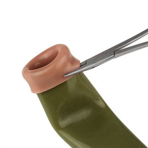 La caposala degli studenti di medicina nella specialità medica insegna l'insegnamento della sutura del silicone del modello di sutura intestinale - Product Image 2