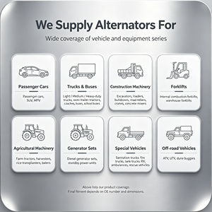 ไดชาร์จไฟฟ้า 12V 220A 7S สำหรับรถยนต์เมอร์เซเดสเบนซ์ GL350 <span class=keywords><strong>Bluetech</strong></span> ML350 4MATIC รุ่น OE FG23S048 301N21026Z - Product Image 3