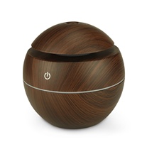 Chine Fournisseur 130ML Bois Maison Arôme Humidificateur D'air Diffuseur D'huile Essentielle