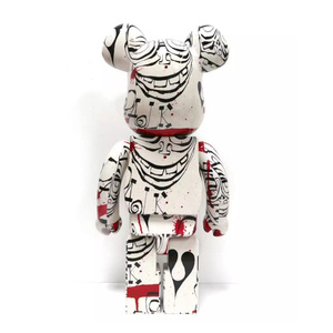 ขายส่งตุ๊กตาหมีน่ารักแบบกำหนดเอง หมีบีร์บริคใส สีดำ ทอง เงิน ขนาด <span class=keywords><strong>1000</strong></span>% รูปปั้น - Product Image 5