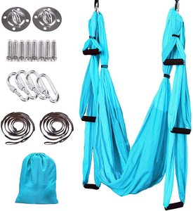 Offre Spéciale Meilleur Qualité <span class=keywords><strong>Yoga</strong></span> Flying Swing <span class=keywords><strong>De</strong></span> <span class=keywords><strong>Yoga</strong></span> Ensemble <span class=keywords><strong>De</strong></span> <span class=keywords><strong>Yoga</strong></span> <span class=keywords><strong>Hamac</strong></span> Sling Inversion Outil Pour Gym Fitness À Domicile - Product Image 5