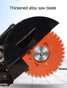 Cortador de carretera de asfalto de precio al por mayor con motor nuevo Profundidad de corte máxima Cortador de asfalto de hormigón de 260mm - Product Image 3