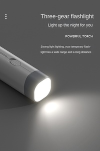 Smart Home Folding LED Desk Lamp with Speed Dimming Eye Charging <b>Book</b> <b>Light</b> with Flashlight and Phone Holder Function - Product Image 6