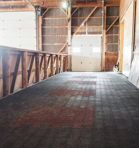 طوب رصف مطاطي مضاد للانزلاق ، طوب أرضيات مطاطي متين لصالة اللياقة البدنية من EPDM ، مركز اللياقة البدنية - Product Image 3