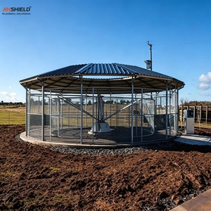 Walker per Cavalli a 8 Posti, Robusto, Zincato, per Allevamenti di Cavalli <span class=keywords><strong>da</strong></span> Accoppiamento - Product Image 4