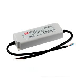 MeanWell LPV-150-24 LED Driver 151.2W 24Vdc 6.3A uscita singola IP67 Alimentatore commutazione alta efficienza resistente alle intemperie - Product Image 3