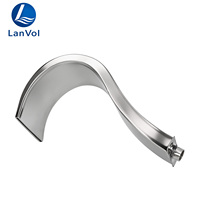 Mini cascade de piscine en acier inoxydable 304, W30xH15cm, fontaine pour piscine et spa, élément aquatique