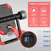 Nouvelle Lampe de Travail Magnétique 360° Transfrontalière, Haute Luminosité, Portable, Suspendable, pour Garage, Entretien, Pêche, Camping, Modèle 795