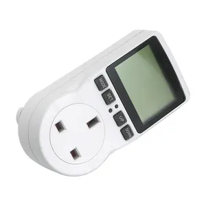 Thermostat numérique grand écran EU/US/FR/UK avec prise <span class=keywords><strong>de</strong></span> contrôle <span class=keywords><strong>de</strong></span> température, minuterie et <span class=keywords><strong>sonde</strong></span> pour chauffage et refroidissement - Product Image 2