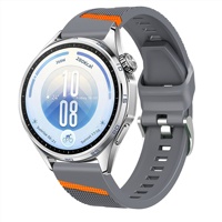 Compatible avec la montre GT7, bracelet de montre en silicone bicolore officiel, 22 mm, remplacement universel avec boucle à ardillon