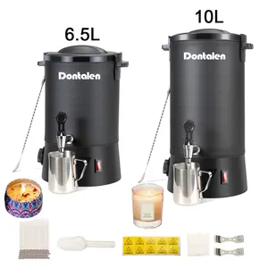 Dontalen Commercial Candle Maker Machine Home 10 L Bees Wax Melter for Candle Making