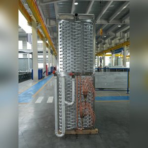 Unidad de Serpentín Evaporador con Recubrimiento Epoxi Anticorrosión para Línea de Procesamiento de Congelación Rápida IQF de Camarones <span class=keywords><strong>y</strong></span> Mariscos - Product Image 4