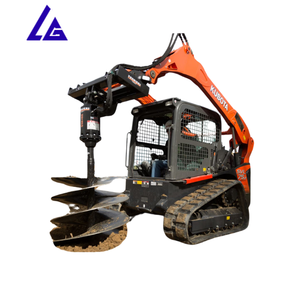 2025 nóng bán Skid chỉ đạo khoan Trái Đất Auger Skid chỉ đạo thủy lực Auger cho Rock đất đào làm việc - Product Image 3