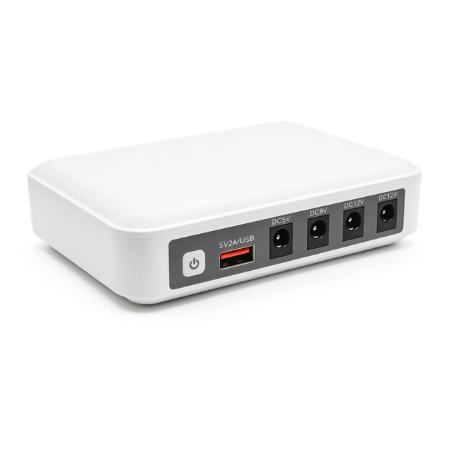 5V 9V 12V Multi Output Online Mini DC UPS Battery Backup for WiFi Router Modem Power Bank Camera Uninterruptible Power Supply