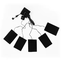 Tissu chauffant en graphène à coudre en gros, pack personnalisé OEM pour les vendeurs de vêtements connectés sur Amazon