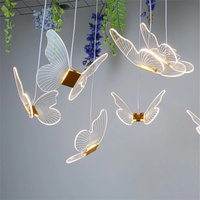 Lustre de mariage personnalisé à 10 lumières en acrylique brossé, lumières LED haute luminosité, indice de protection IP44 pour la décoration de la salle de mariage