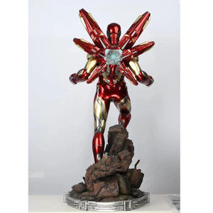 Statue Ironman personnalisée en fibre de verre <span class=keywords><strong>moule</strong></span> en résine marvel figurine Mk85 Mk7 iron man pour décoration de cinéma - Product Image 3