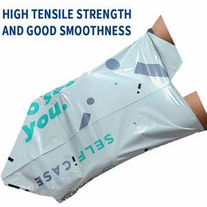 Sacs d'expédition en plastique biodégradable compostable respectueux de l'environnement, sacs d'expédition en plastique blanc en gros pour chaussures/vêtements - Product Image 5
