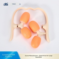 Rouleau de massage pour les jambes et les bras, relaxant musculaire, avec rouleaux circulaires pour les mollets et les bras, pour un usage unisexe et les étirements.