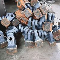 Pièces de rechange pour tête de marteau en alliage de chrome et roulements d'engrenage de la marque Wuxing pour machine de concassage de minerai et de pierre, Henan