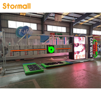 Pylône signalétique Stormall personnalisé en alliage d'aluminium avec cadre en acier, LED haute luminosité, étanche et résistant aux intempéries, pour signalisation extérieure