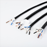 Hochwertiges 4-Adriges 4mm² Dickes Reinkupfer-Doppel-PVC-Isoliertes Kabel für Motorstromversorgung RVV PVC-Ummanteltes Flexibles Kabel