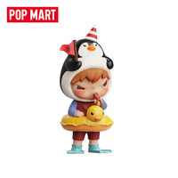 Nouvelles figurines d'action Hirono en vinyle PVC de la série POPMART Hirono Penguin Lifeguard, boîtes mystères, décorations pour la maison