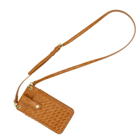 Mini sac à bandoulière en cuir PU tissé sac de téléphone petit portefeuille sacs à main
