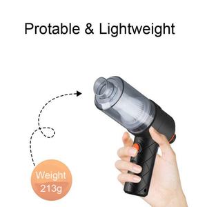 Aspiradora de Mano para Automóvil, Inalámbrica, de Alta Potencia, con Función de Soplado y Succión Integradas, Mini Aspiradora para Automóvil - Product Image 5