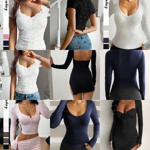 Venta al por Mayor de Vestidos y <span class=keywords><strong>Camisetas</strong></span> de Primera Calidad para <span class=keywords><strong>Mujer</strong></span>, Surtidos por Temporada, para Ropa <span class=keywords><strong>Shein</strong></span>, para Promoción Minorista - Product Image 4