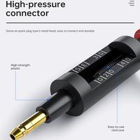 NOUVEAU Testeur de Bougie d'Allumage avec Clé Outil de Réparation de Voiture pour Système d'Allumage et Moteur Testeur Réglable Accessoires Auto