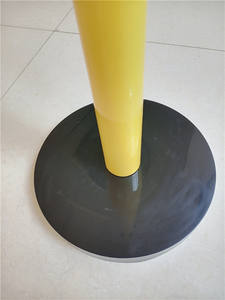 Manager Queue Car Show <span class=keywords><strong>Q</strong></span> Manager Queue Pole Barrera de cinturón retráctil Poste de puntal negro <span class=keywords><strong>para</strong></span> control de multitudes - Product Image 6