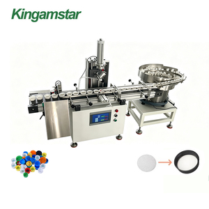Máquina Automática de Alta Velocidad para Insertar Forros de Tapas, Máquina de Inserción de Juntas para Tapas de Plástico y Aluminio - Product Image 1