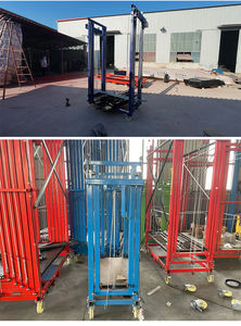 Электрическая подъемная платформа для строительных лесов 6 и 12 метров, портативный электрический подъемник для строительных лесов - Product Image 4