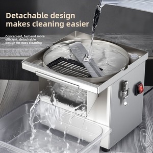 Trituratore di Carote 300kg/h Affettatrice per Patate a Dente di Lupo Multifunzione 5 in 1 Macchina Elettrica per Tagliare <span class=keywords><strong>Frutta</strong></span> <span class=keywords><strong>e</strong></span> Verdura per Cucina - Product Image 3