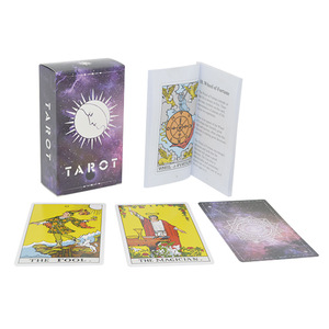 Cartas de Juego Clásicas, Barajas de Tarot en Inglés, Cartas de Oráculo al por Mayor, Impresión de Logotipo Personalizado, Embalaje en Caja de Papel, Hecho en China - Product Image 5